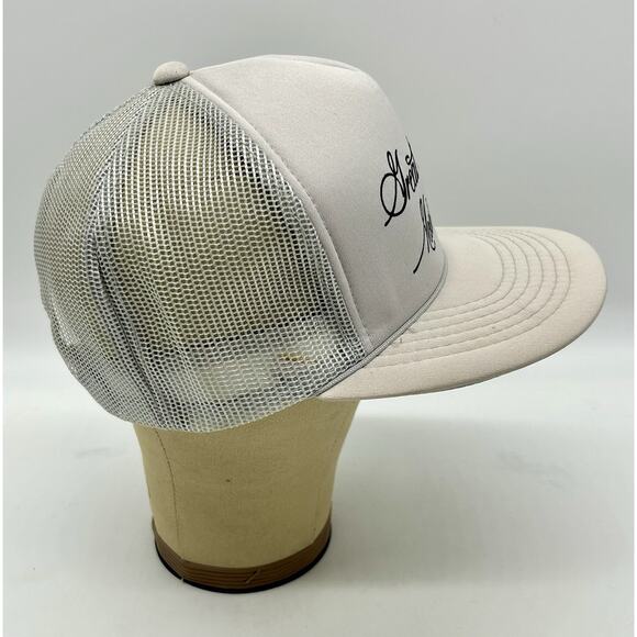 Vintage 90s Streetwear Great Smoky Mountains Script Spell Out Trucker Hat - Picture 5 of 9